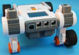 First Robot build tutorial Step 7 completed Lego MindStorms